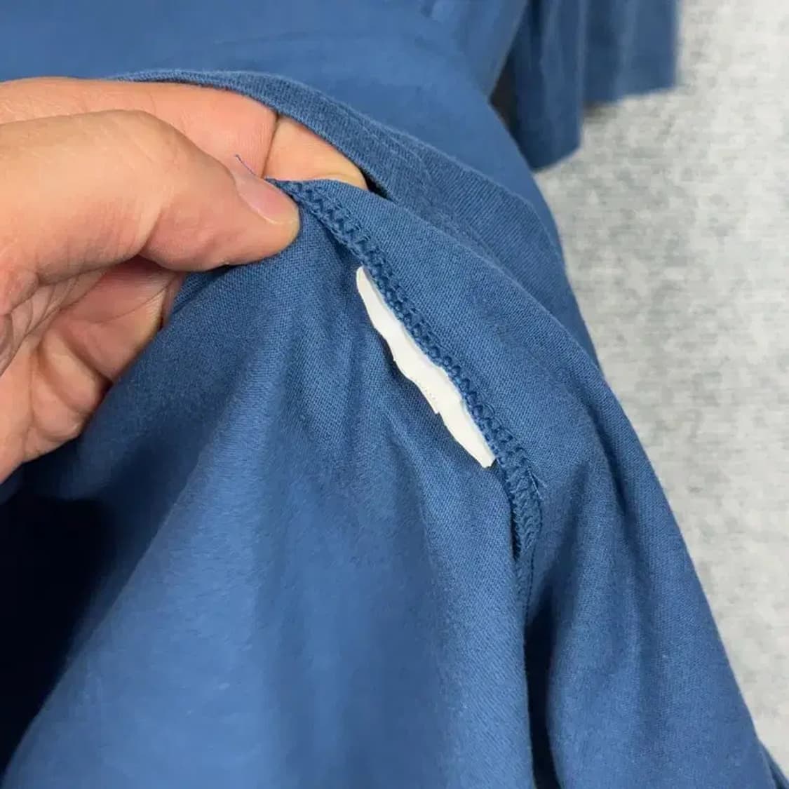 언더아머 프린팅 네이비 반팔 티 LG/G/G 상품이미지7