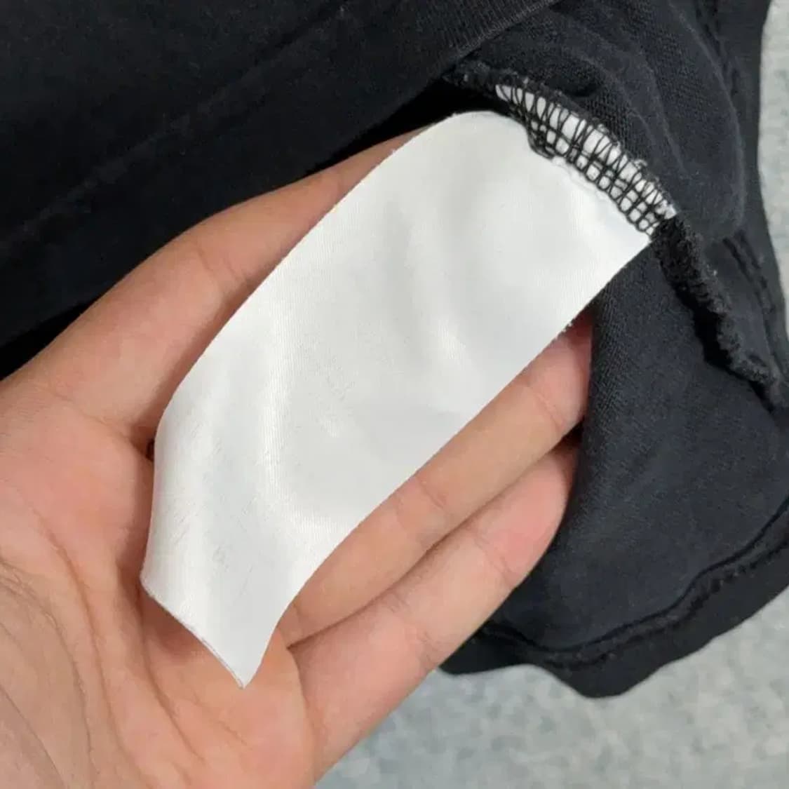 그루브라임 로고 블랙 반팔 티 M 상품이미지3