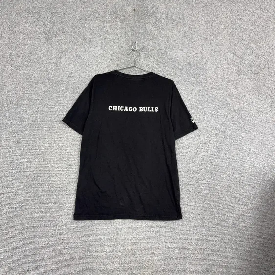 엔비에이 시카고 스 프린팅 블랙 반팔 티 L 상품이미지2