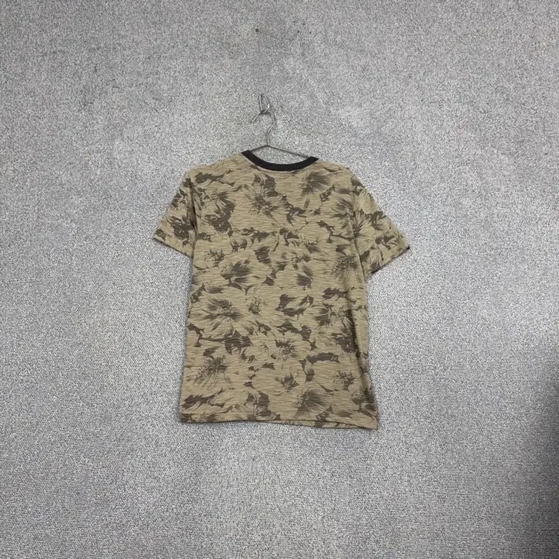 게스 빈티지 베이지 로고 반팔 티 M 상품이미지2