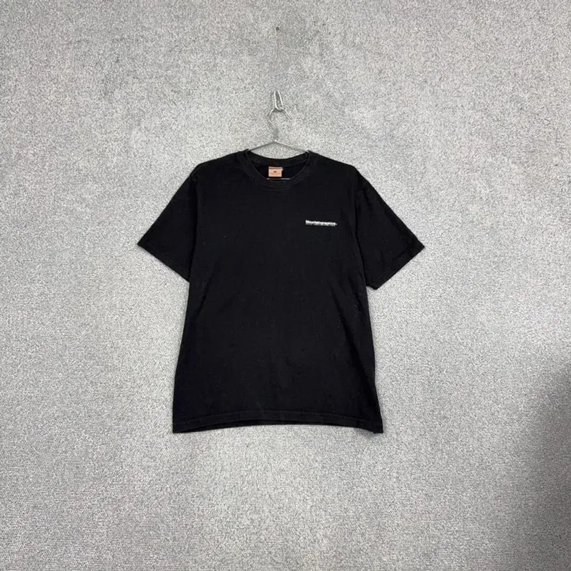 플루크 마운틴 어드벤쳐 백프린팅 블랙 반팔 티 L 상품이미지2