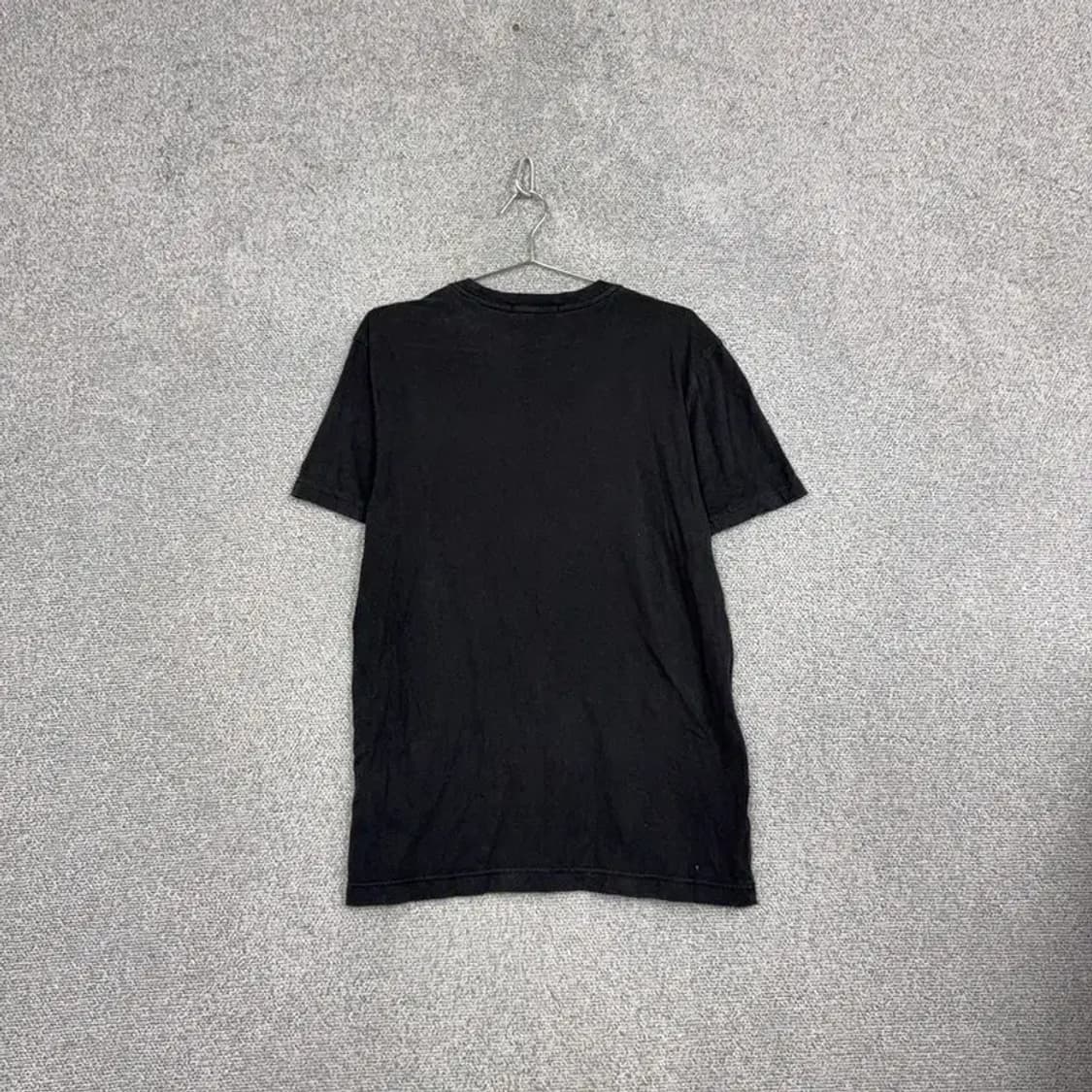 버커루 빈티지 프린팅 블랙 반팔 티 L 상품이미지2