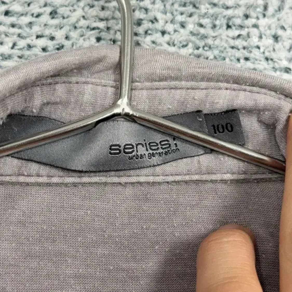 시리즈 베이지 투포켓 캐주얼 반팔 카라티 100 상품이미지5