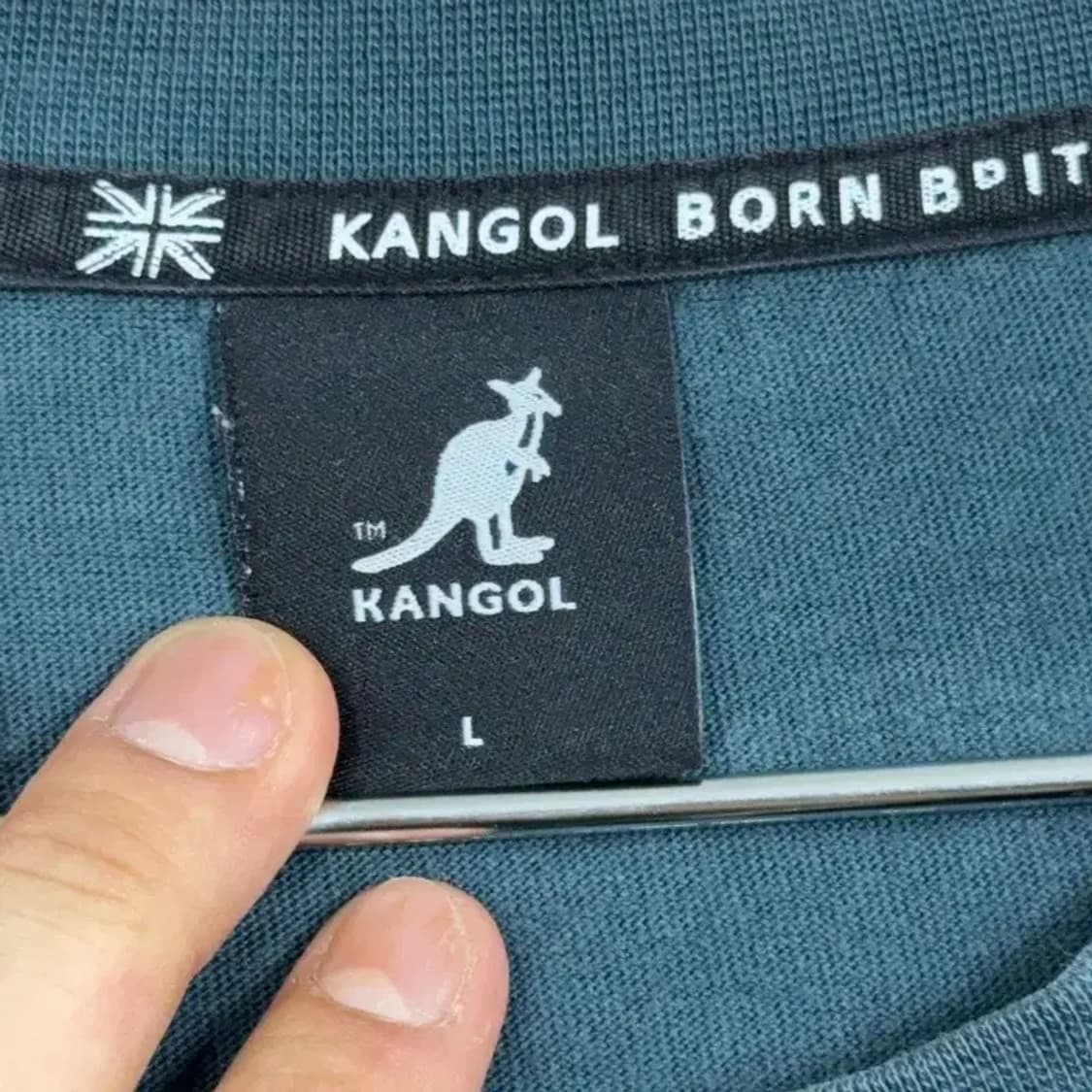 캉골 캐주얼 로고 반팔 티 L 상품이미지3