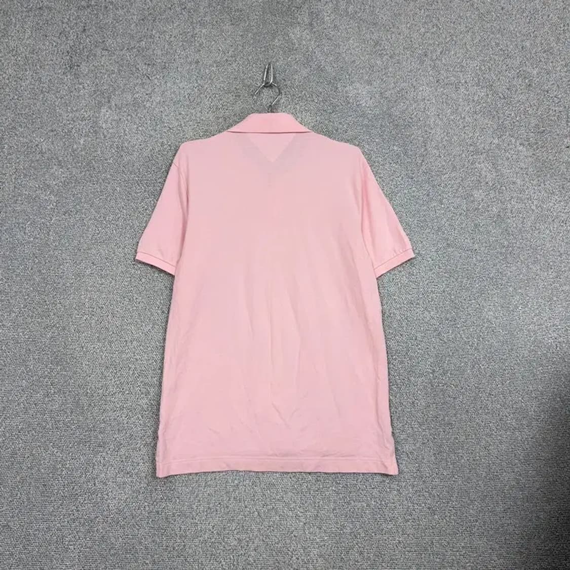 타미힐피거 라이트 핑크 로고 반팔 카라티 M 상품이미지2