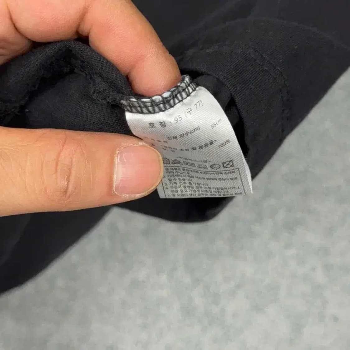 칼 라거펠트 프린팅 블랙 반팔 티 95 상품이미지5