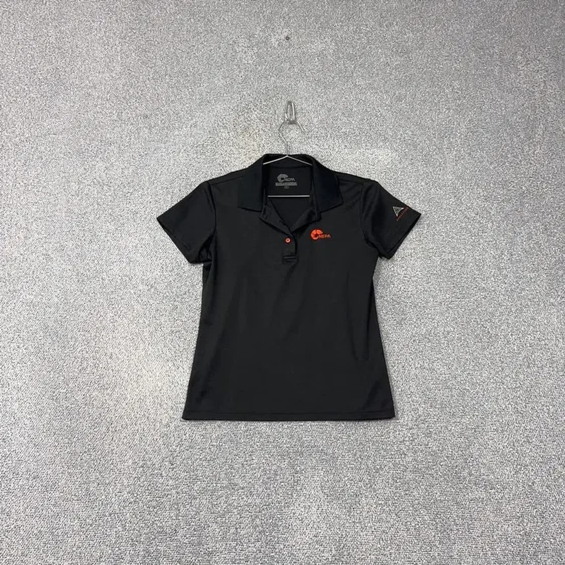 네파 블랙 로고 기능성 반팔 카라티 90 상품이미지1