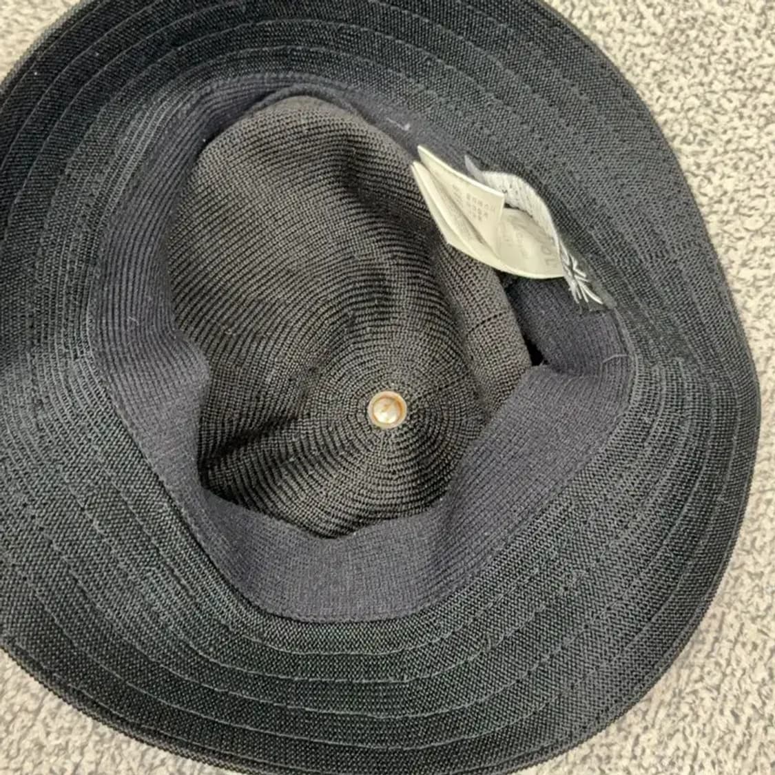 캉골 블랙 로고 버킷햇 MEDIUM 상품이미지2