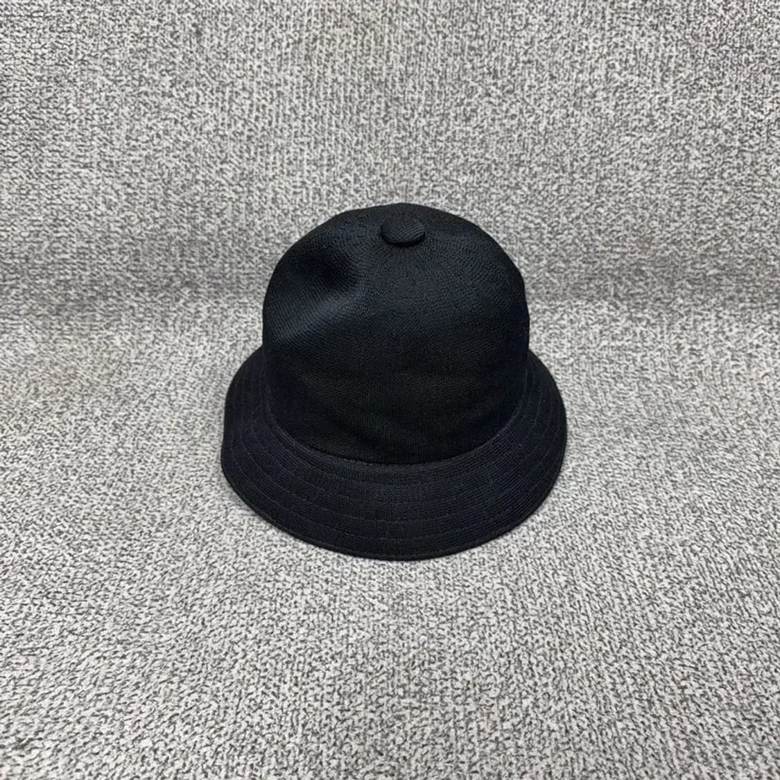 캉골 블랙 로고 버킷햇 MEDIUM 상품이미지3