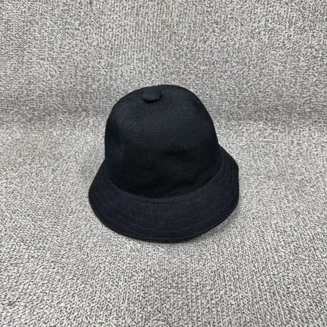 캉골 블랙 로고 버킷햇 MEDIUM 상품이미지4