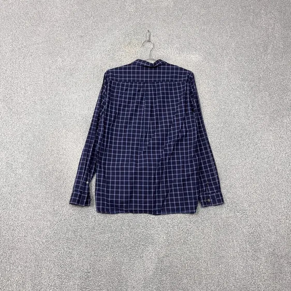 DKNY 체크 네이비 셔츠 S 상품이미지2