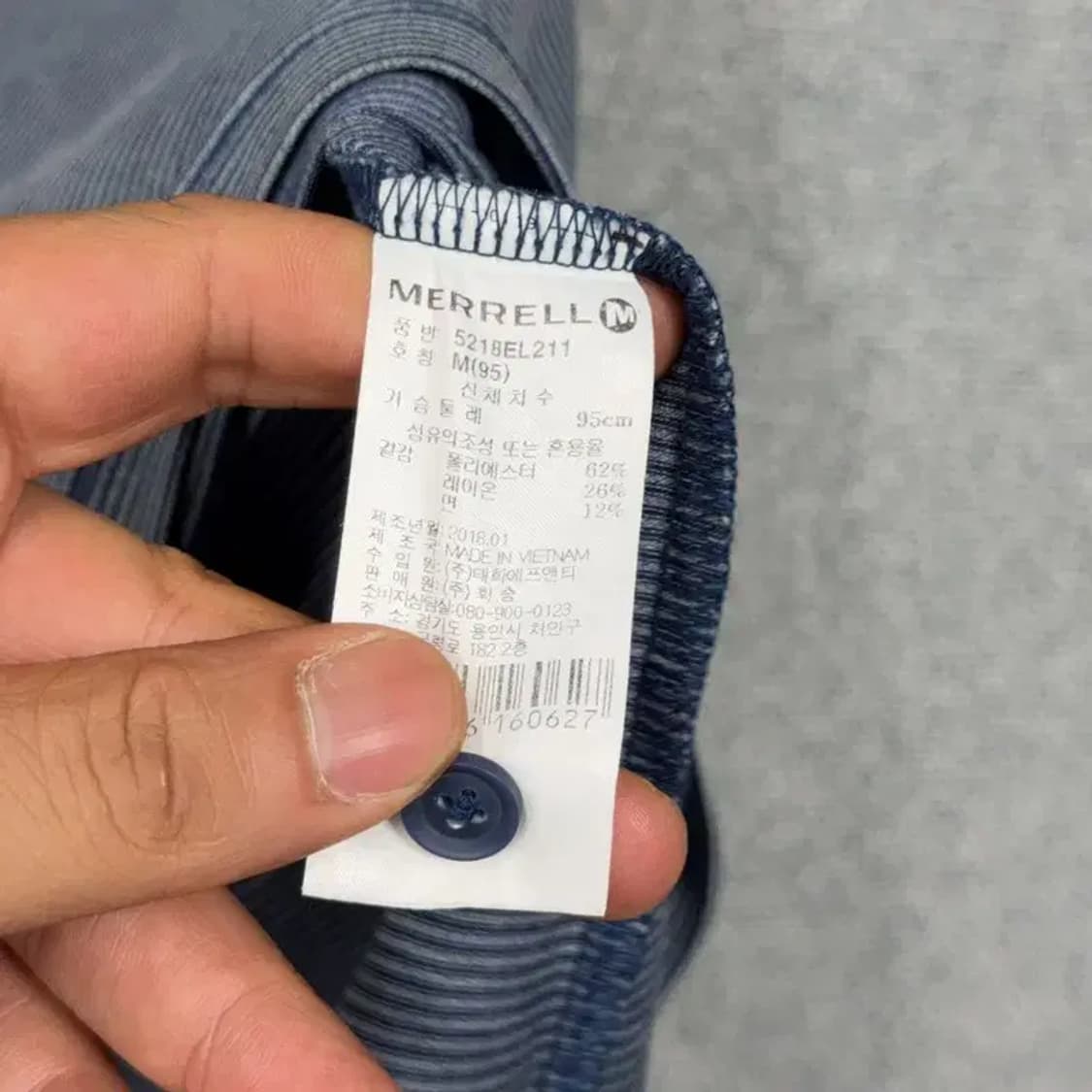 머렐 기능성 포켓 반팔 카라티 M 상품이미지5