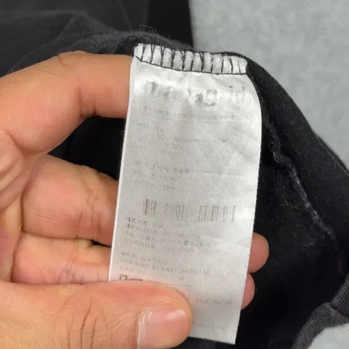 마하그리드 프린팅 블랙 박스핏 반팔 티 L 상품이미지7