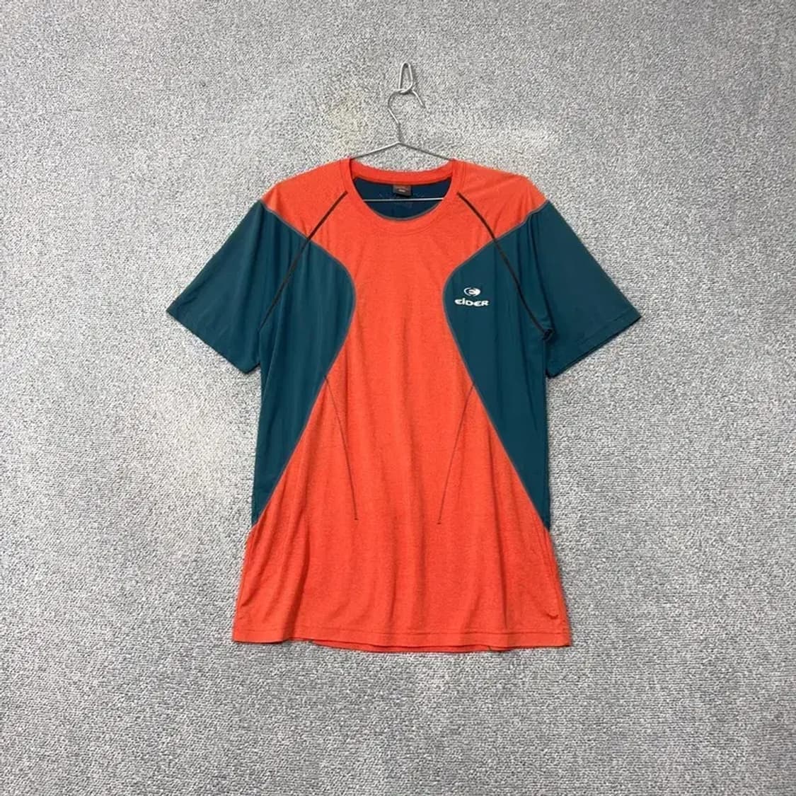 아이더 오렌지 등산 기능성 반팔 티 L 상품이미지1