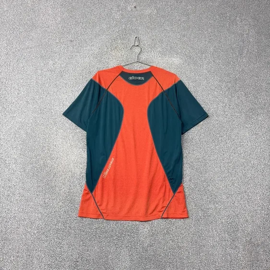 아이더 오렌지 등산 기능성 반팔 티 L 상품이미지2
