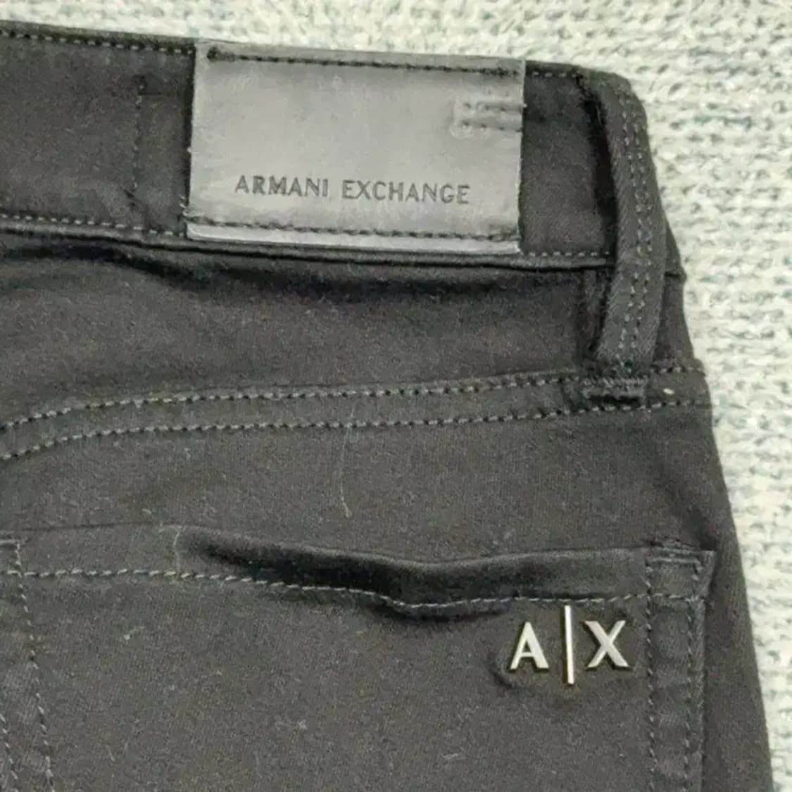 알마니 익스체인지 여성 블랙 스키니진 26R 상품이미지6