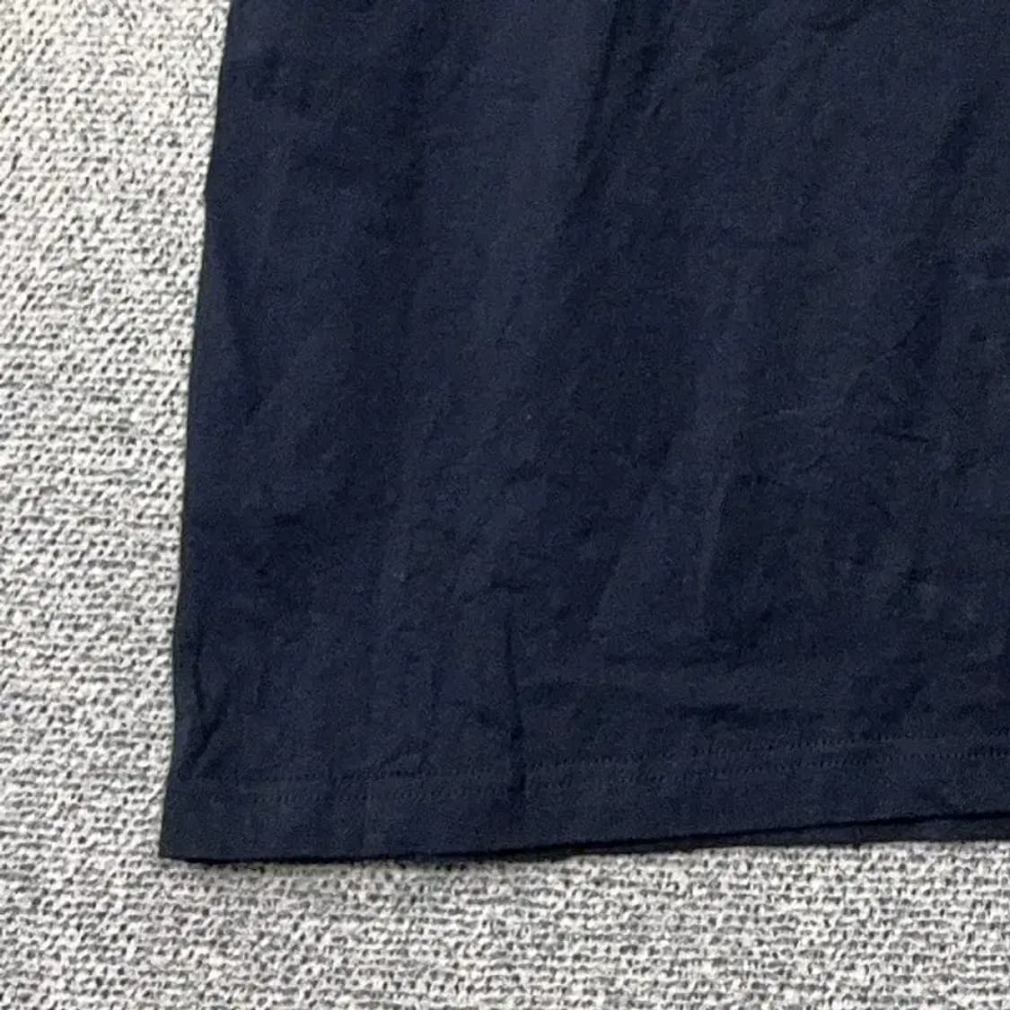 그루브라임 로고 오버핏 네이비 반팔 티 XL(105) 상품이미지3