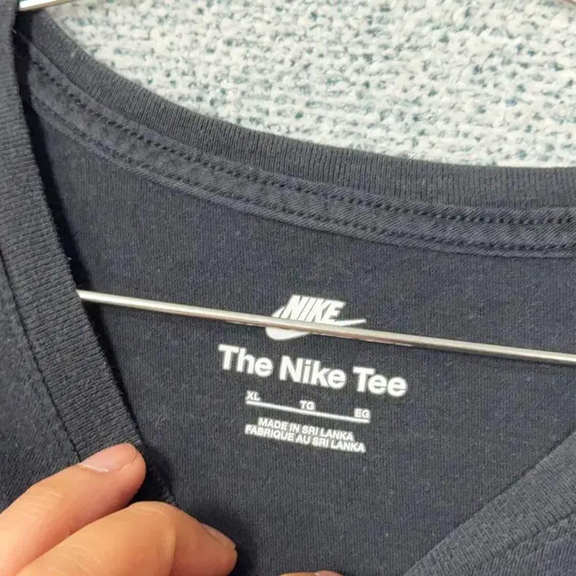 나이키 프린팅 블랙 반팔 티 XL 상품이미지3