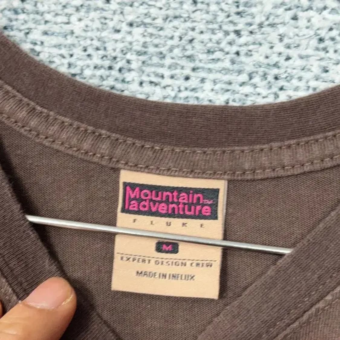 플루크 브라운 로고 빈티지 반팔 티 M 상품이미지4