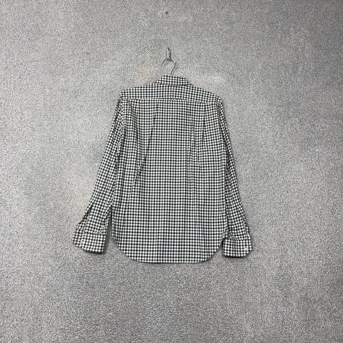 타임 한섬 캐주얼 체크 블랙 셔츠 40-84 상품이미지2