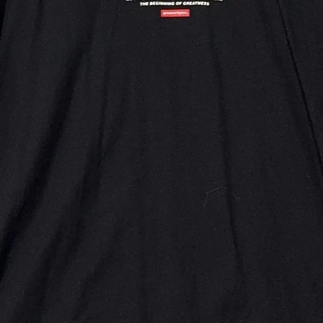 그루브라임 프린팅 블랙 반팔 티 M 상품이미지4