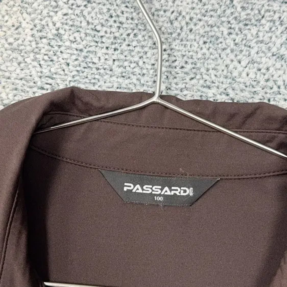 파사르디 브라운 골프 기능성 반팔 카라티 100 상품이미지3