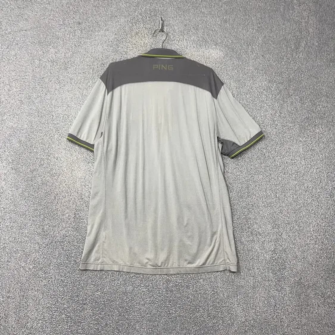 핑 라이트 그레이 골프 기능성 반팔 카라티 105 상품이미지2