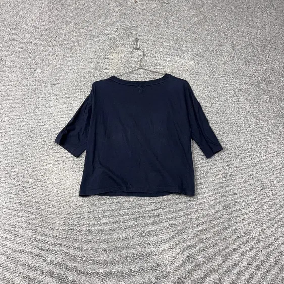 써스데이아일랜드 빈티지 프린팅 네이비 긴팔 티 S 상품이미지2