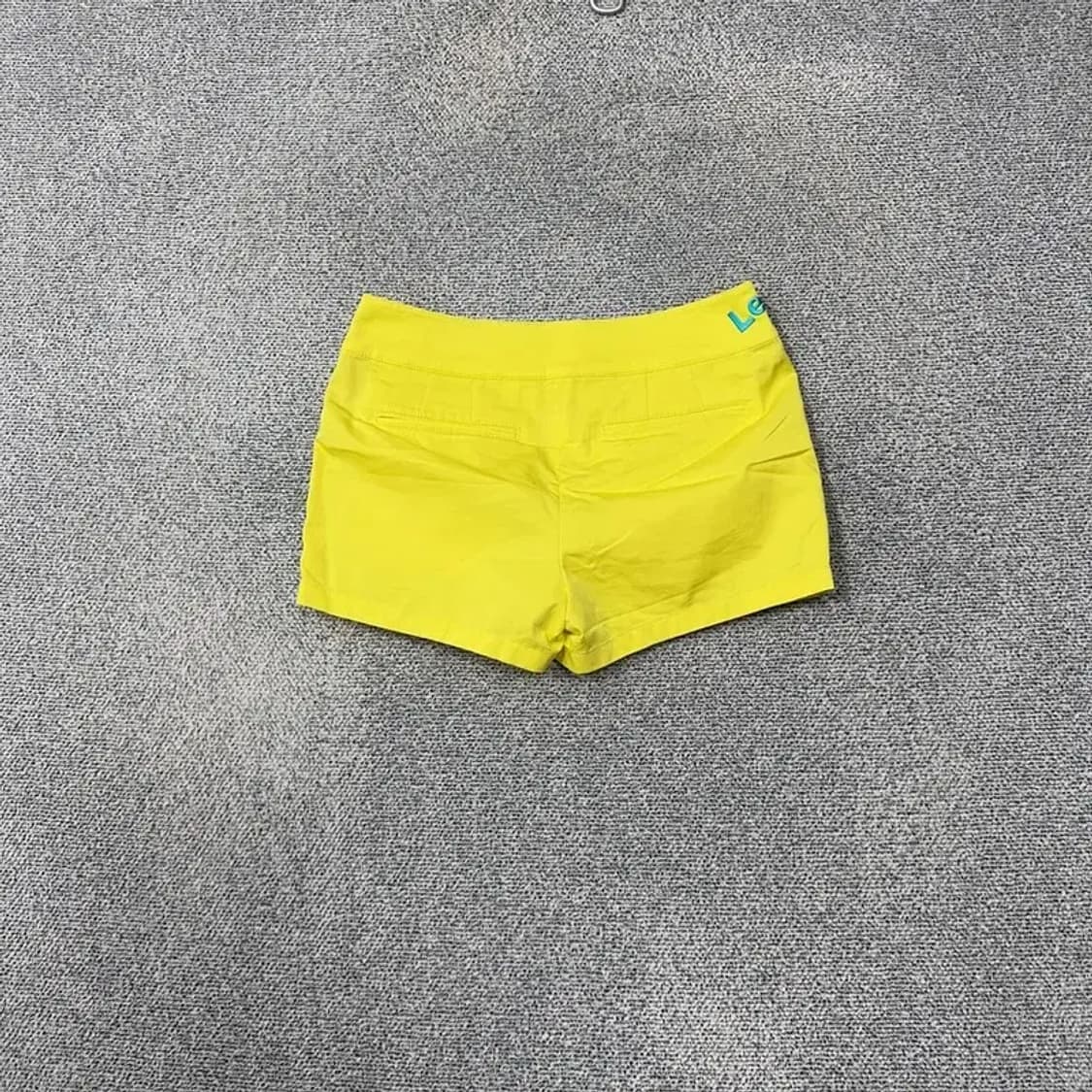 르꼬끄 스포츠 옐로우 골프 기능성 반바지 65-88 상품이미지2