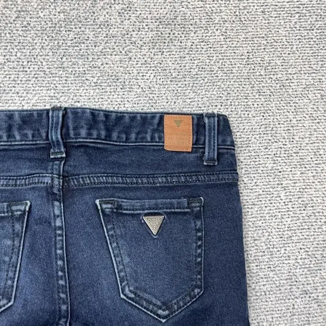 게스 실버 로고 여성 스키니진 58(24) 상품이미지5