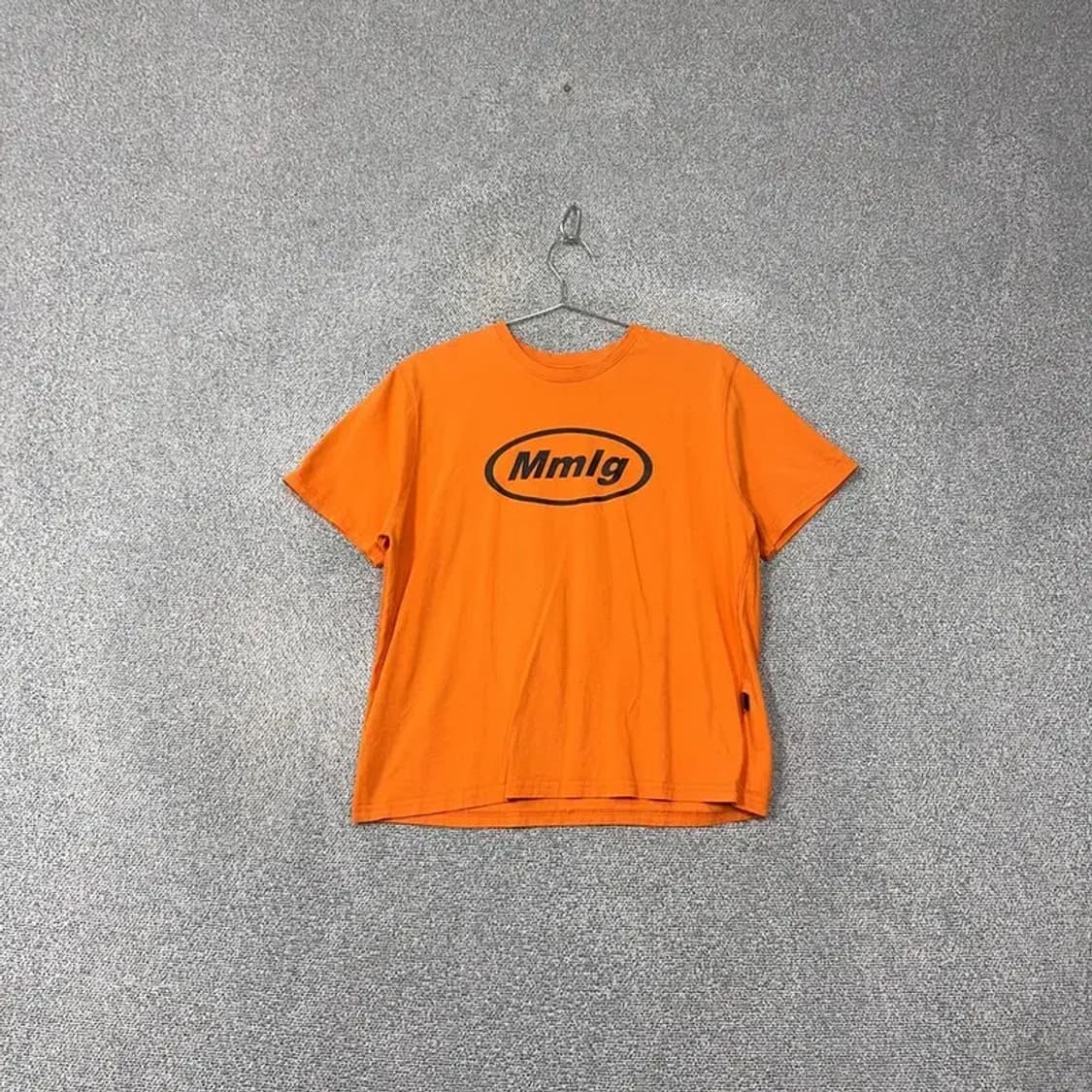 MMLG 프린팅 오렌지 반팔 티 SMALL 상품이미지1