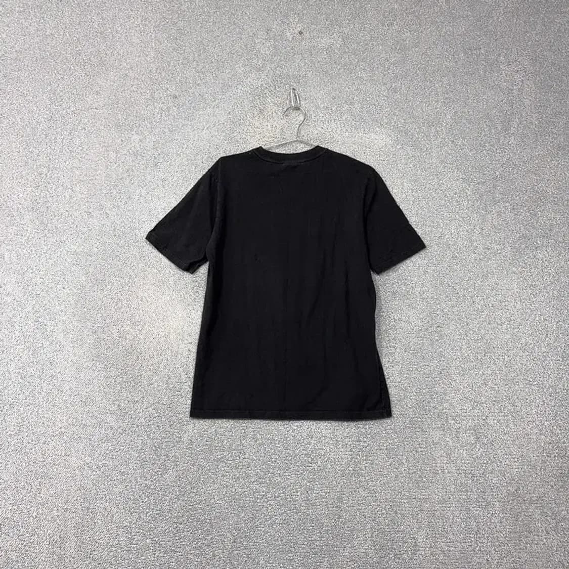 NBA 시카고 불스 프린팅 블랙 반팔 티 M 상품이미지2