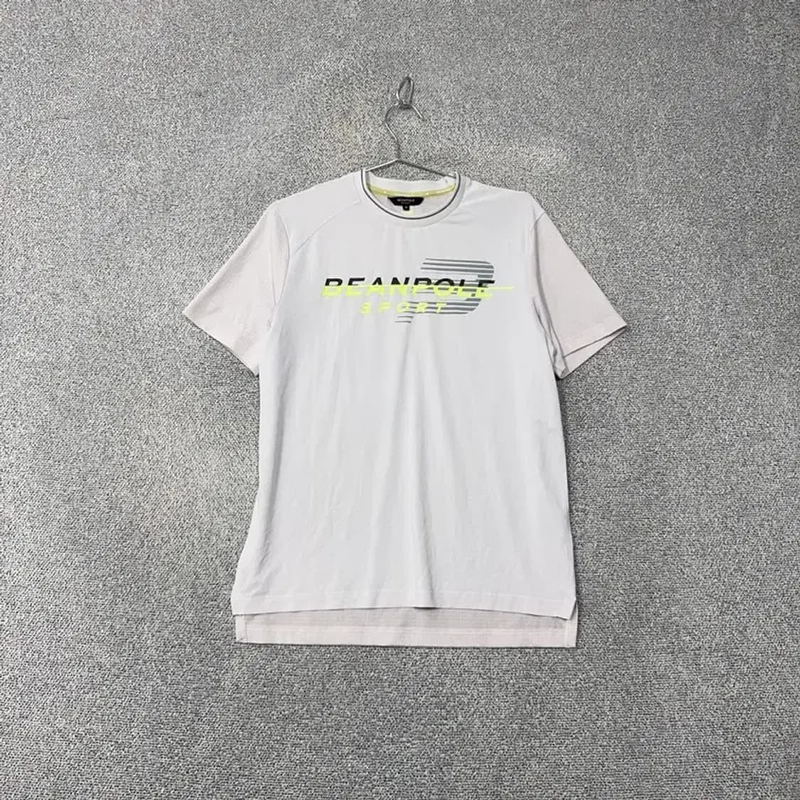 빈폴 프린팅 라이트 그레이 기능성 반팔 티 95 상품이미지1