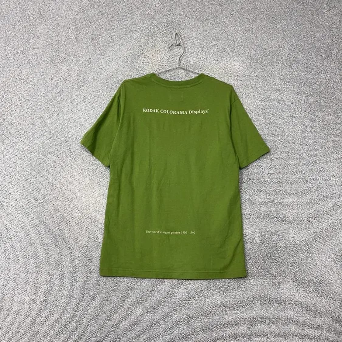 코닥 프린팅 그린 반팔 티 S (90) 상품이미지2