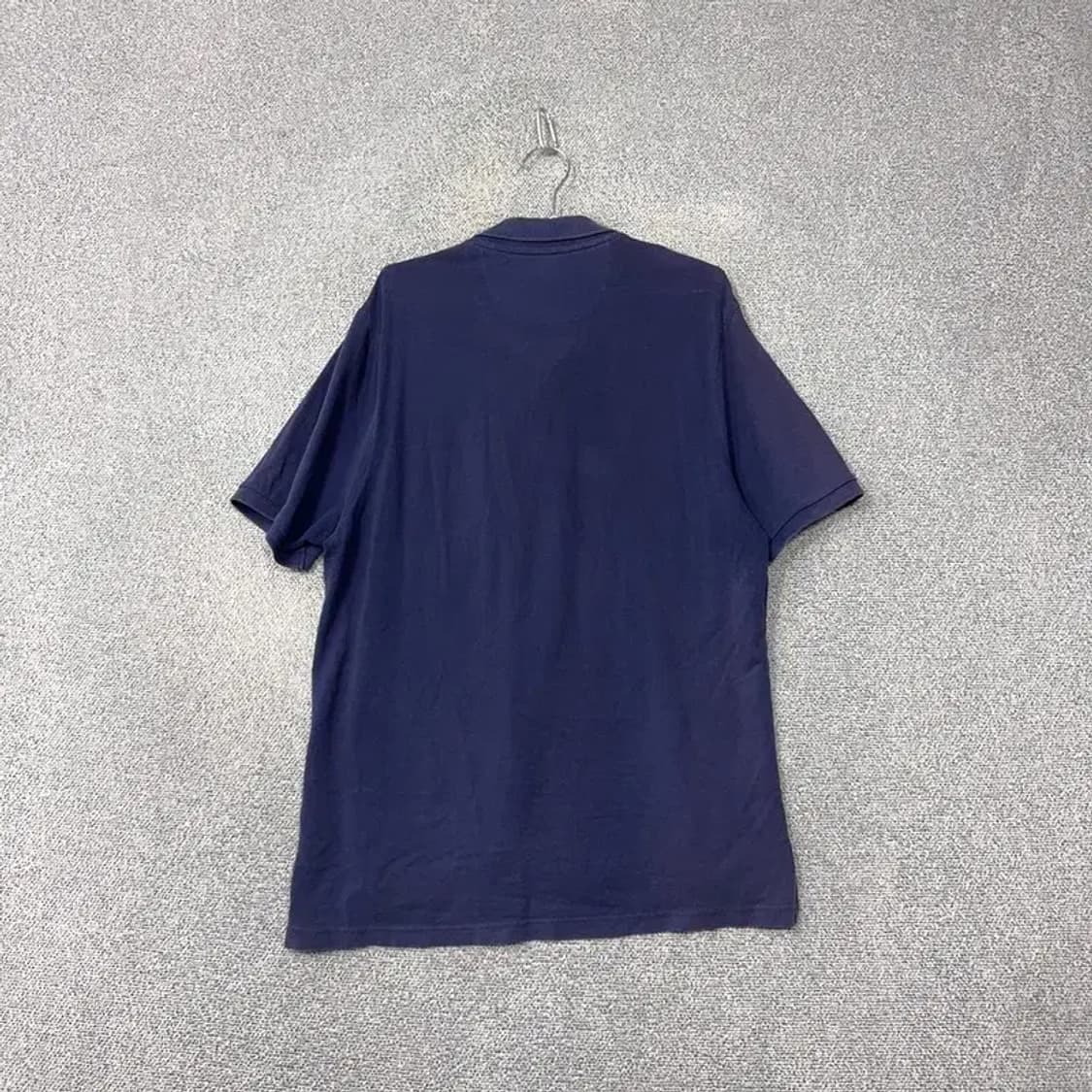 폴로아쎈 네이비 남자 빅사이즈 반팔 카라티 2XL 상품이미지2