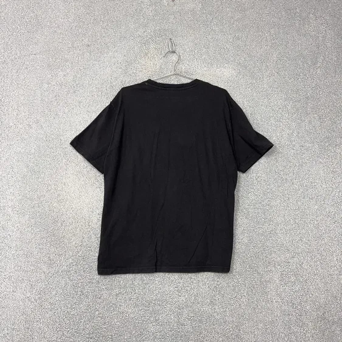 마하그리드 프린팅 블랙 반팔 티 M 상품이미지2