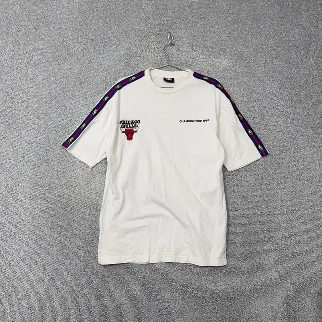 엔비에이 시카고불스 화이트 반팔 티 M 상품이미지1