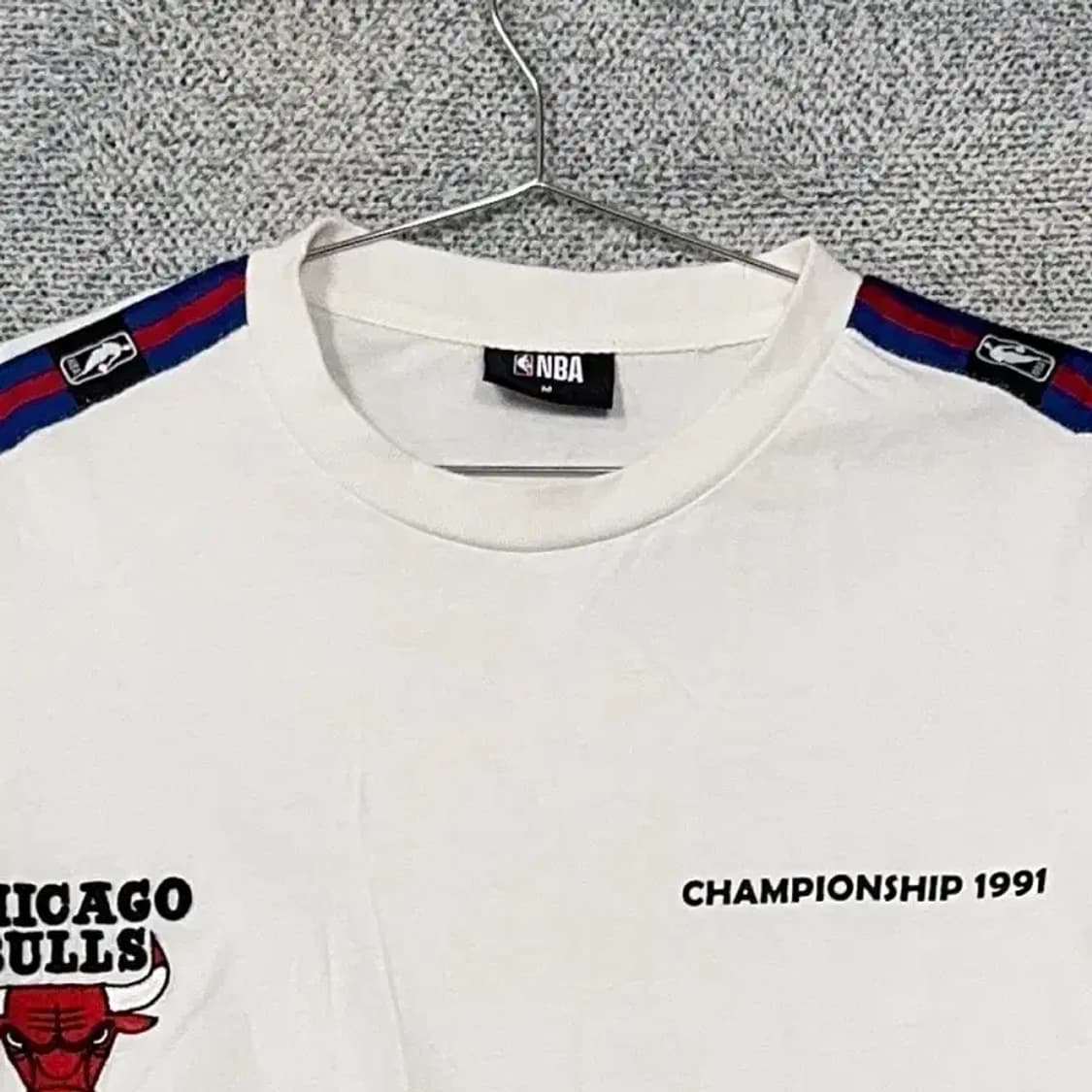 엔비에이 시카고불스 화이트 반팔 티 M 상품이미지3