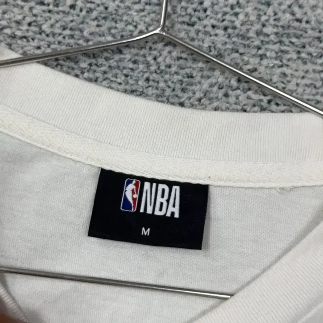 엔비에이 시카고불스 화이트 반팔 티 M 상품이미지5