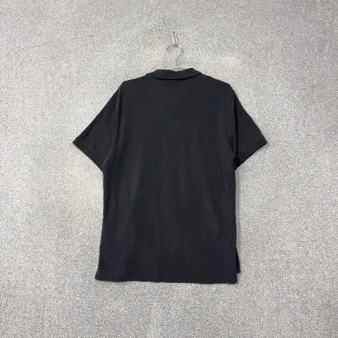 나이키 블랙 자수 로고 반팔 카라티 XL 상품이미지2