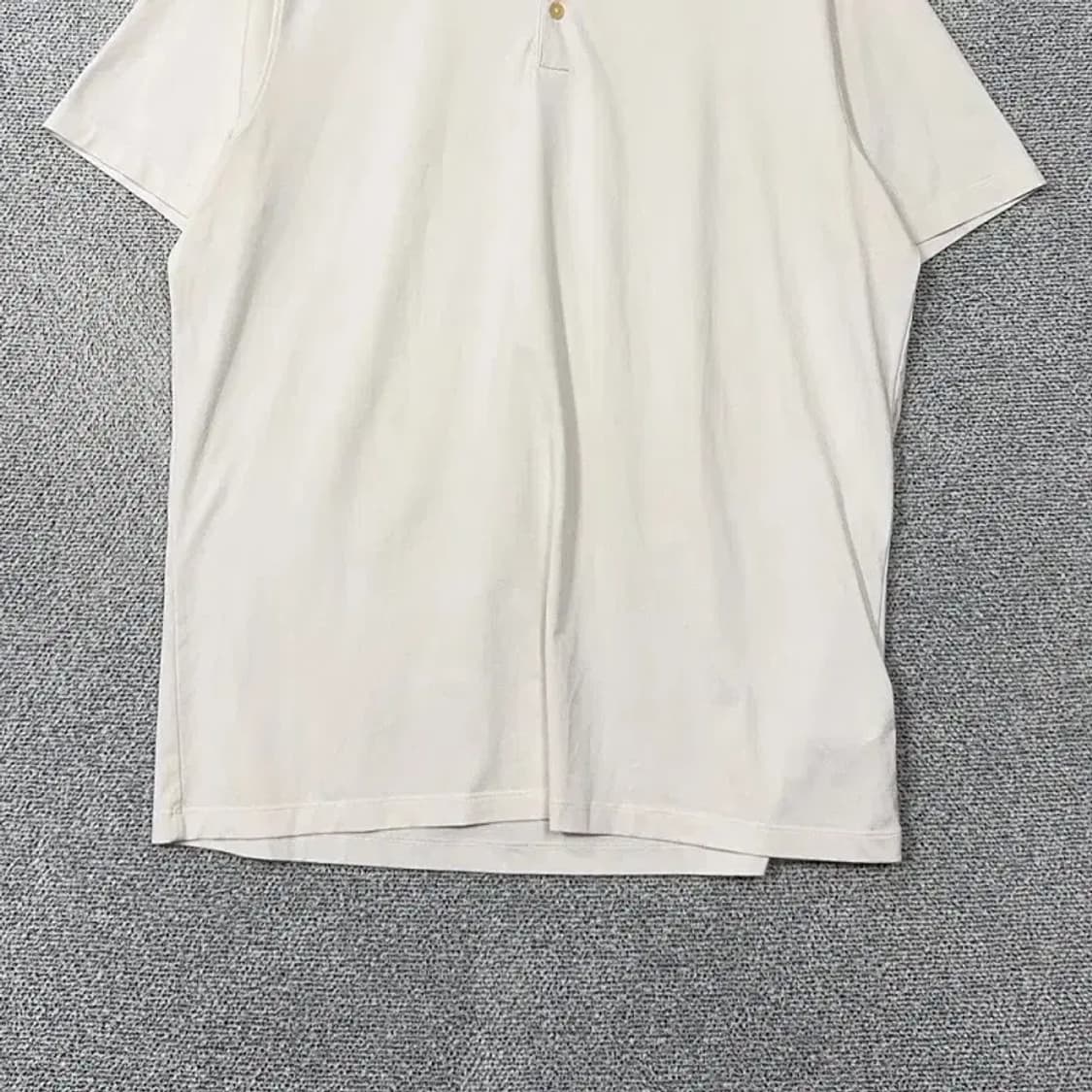 나이키 화이트 로고 기능성 반팔 카라티 XL 상품이미지4