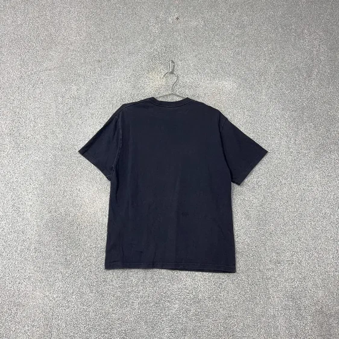 커버낫 프린팅 네이비 반팔 티 S 상품이미지2