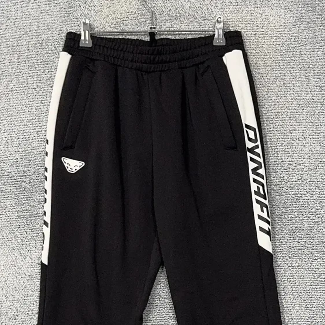 다이나핏 블랙 로고 기능성 트레이닝 팬츠 M 상품이미지3