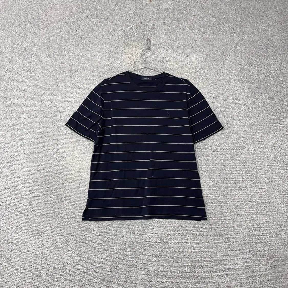 해지스 스트라이프 네이비 반팔 티 105 상품이미지1