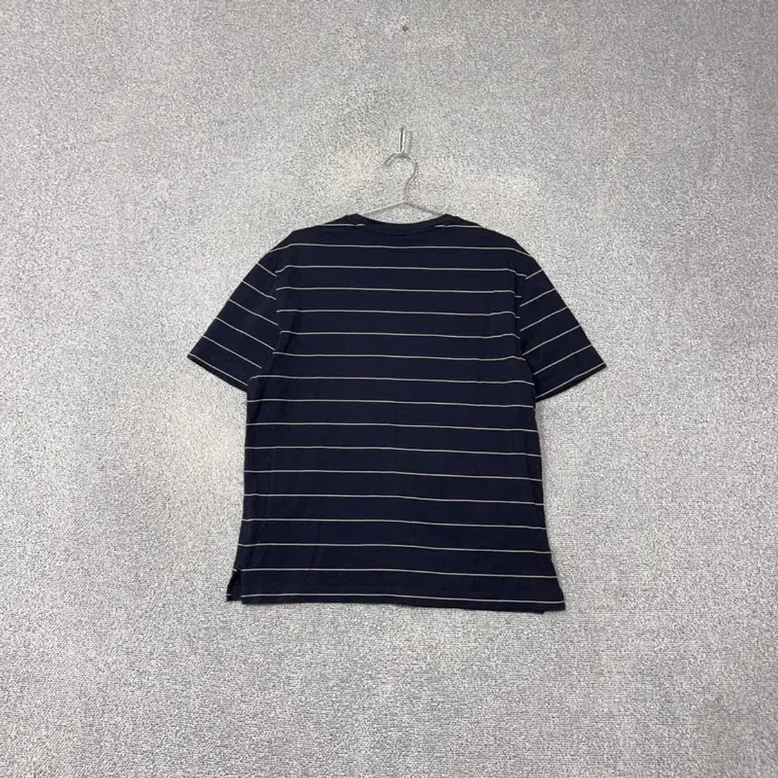 해지스 스트라이프 네이비 반팔 티 105 상품이미지2