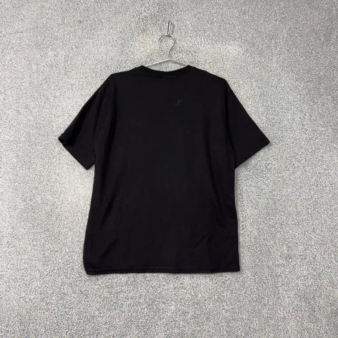 무아무아 프린팅 블랙 반팔 티 F 상품이미지2