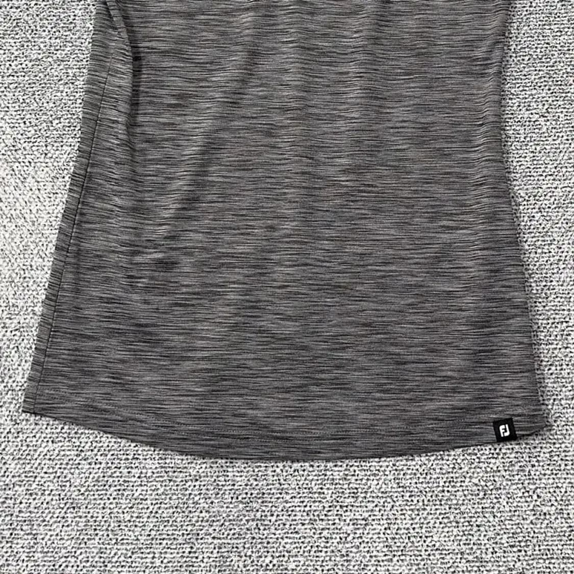 풋조이 스트라이프 그레이 골프 기능성 나시 민소매 XS 상품이미지4