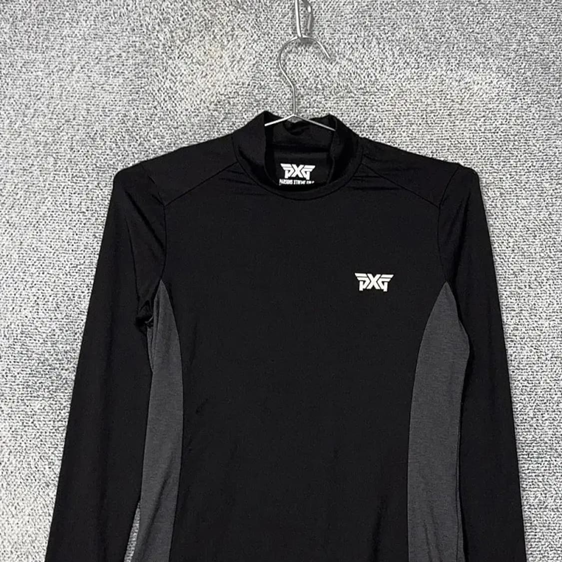 PXG 블랙 로고 골프 여성 기능성 긴팔 티 90 상품이미지3