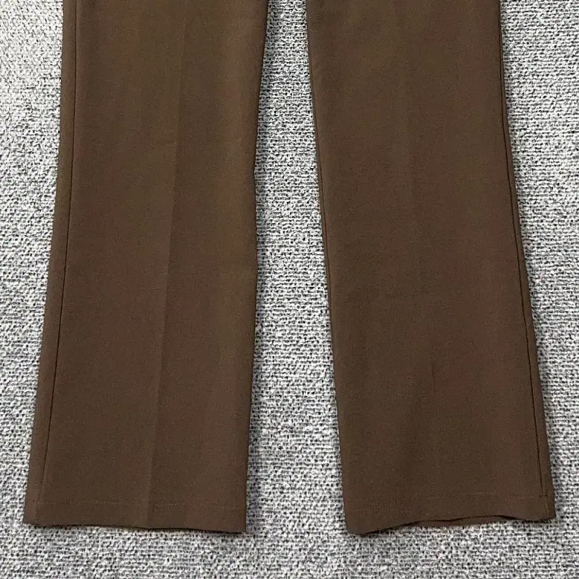 나인 여성 클래식 브라운 슬랙스 S 상품이미지4