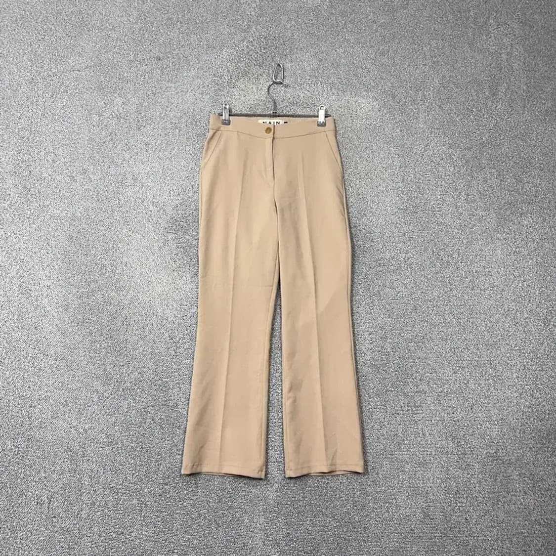 나인 클래식 베이지 슬랙스 S 상품이미지1